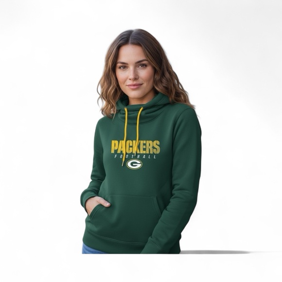 Green Bay Packers Women's  Pullovers Hoodie Size Large Like new - Picture 1 of 8